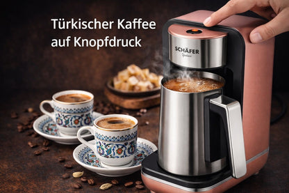 Mokkamaschine Edelstahl Rose/Gold SCHÄFER