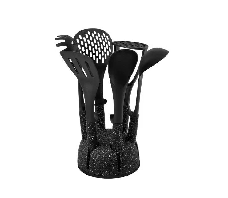 Schäfer 7-tlg. Set Küchenhelfer Küche Löffel Kochbesteck Kochzubehör Ständer